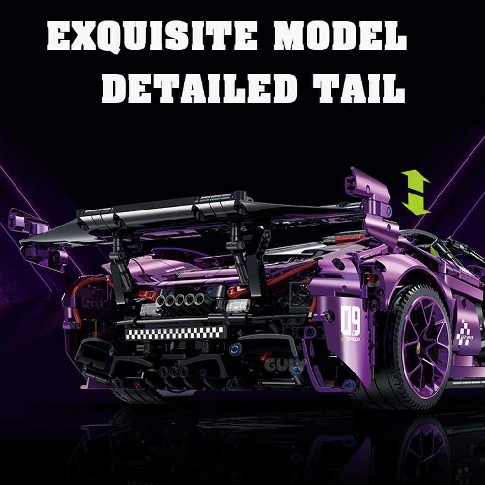1:8 Scale Supercar Model Build - Model Kit Lamborghini ulasan dan harga